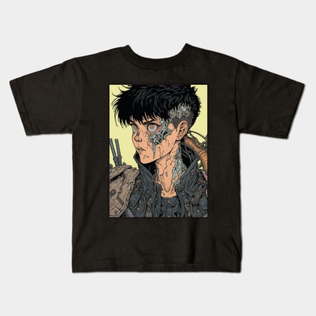 Anime Character Original Kids T-Shirt by Anime Character Manga